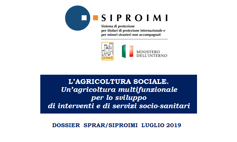 Nuovo dossier SPRAR/SIPROIMI su agricoltura sociale